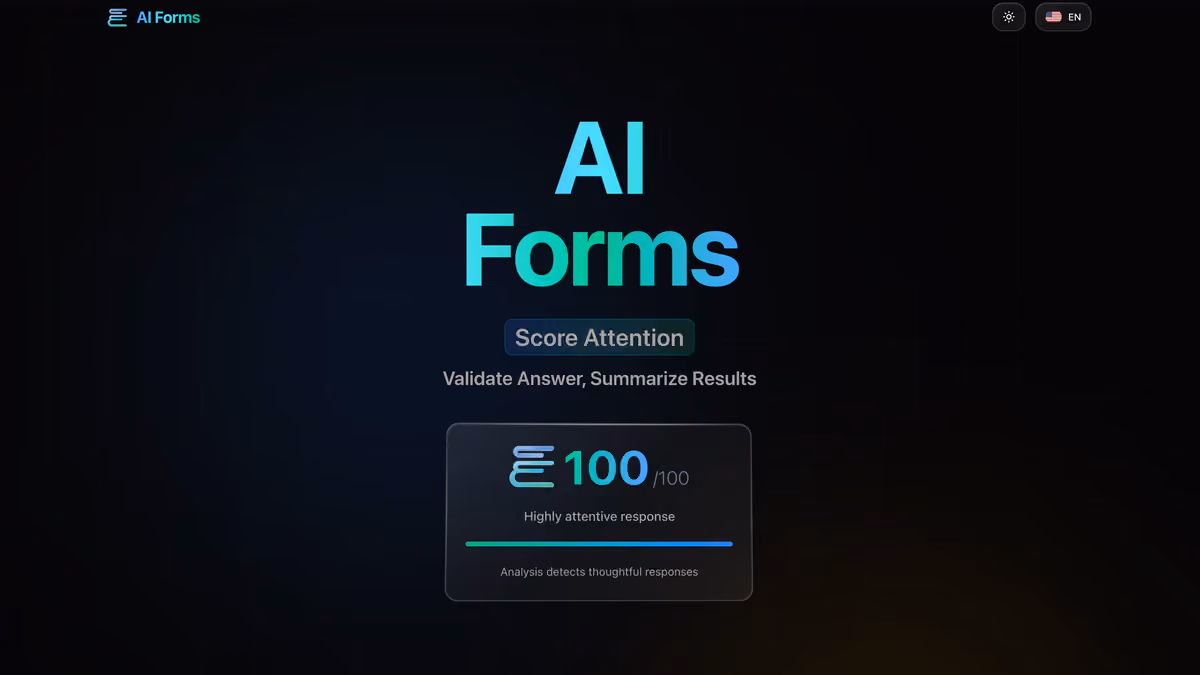 AI Forms & Analytics, скриншот 1
