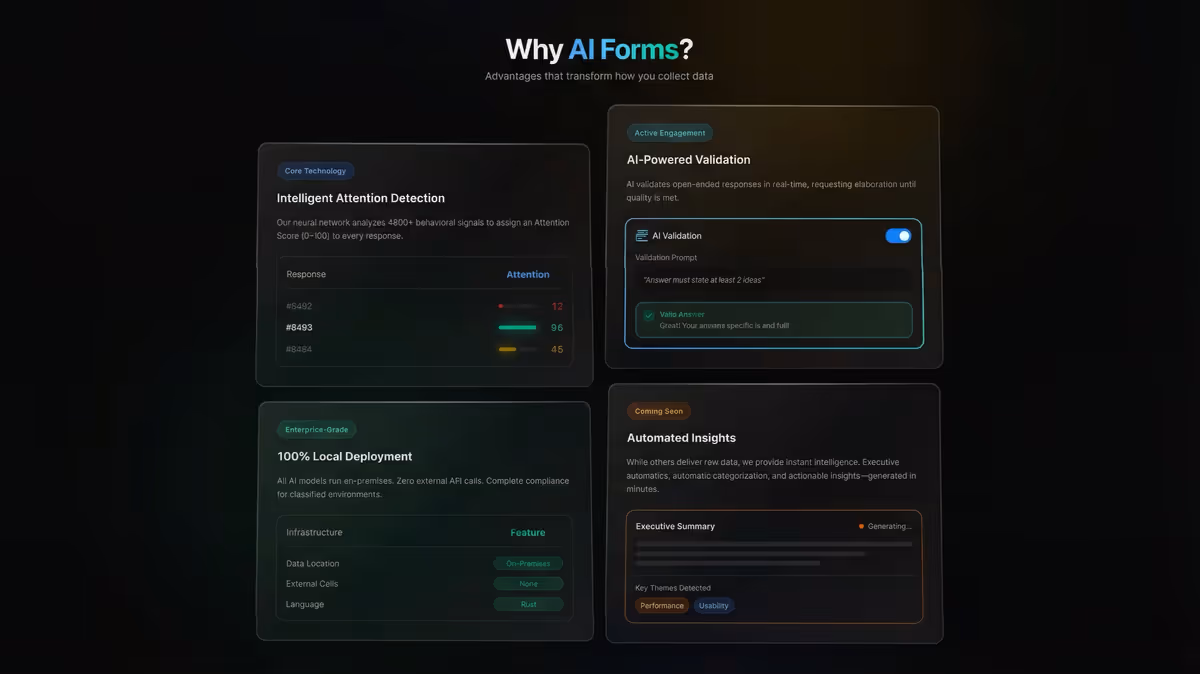 AI Forms & Analytics — 2