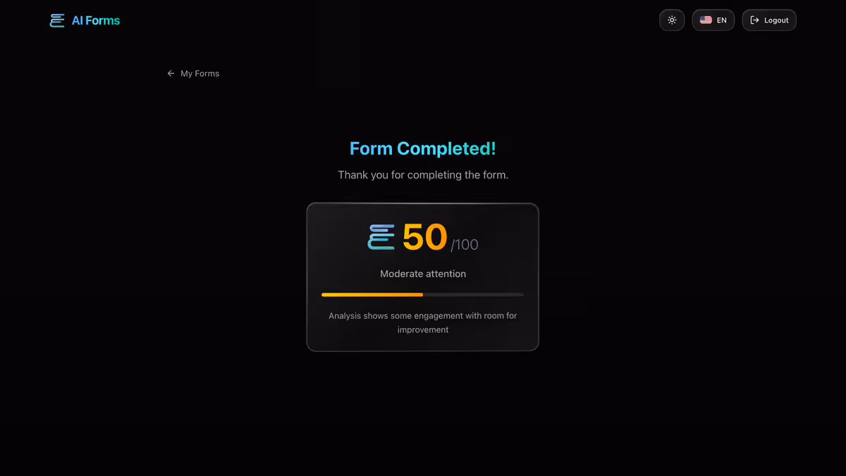 AI Forms & Analytics — 8